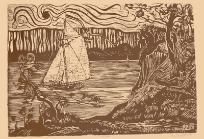 Woodcut Print